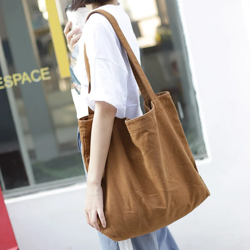 

2021 Cute foldable personalized printed korean organic eco summer luxury designer women custom cotton canvas tote bags with logo, 4 colors
