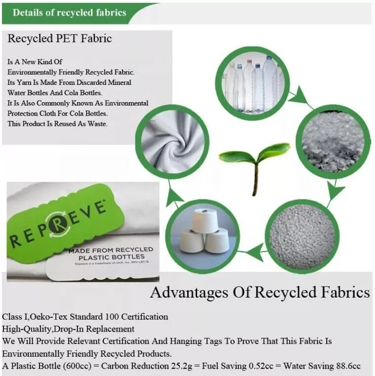 100rpet Recycled Nylon 228t Taslon,320t 70dx160d Waterproof Fabric