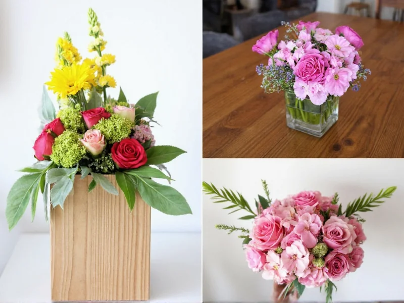 Three DIY floral arrangement styles for different occasions