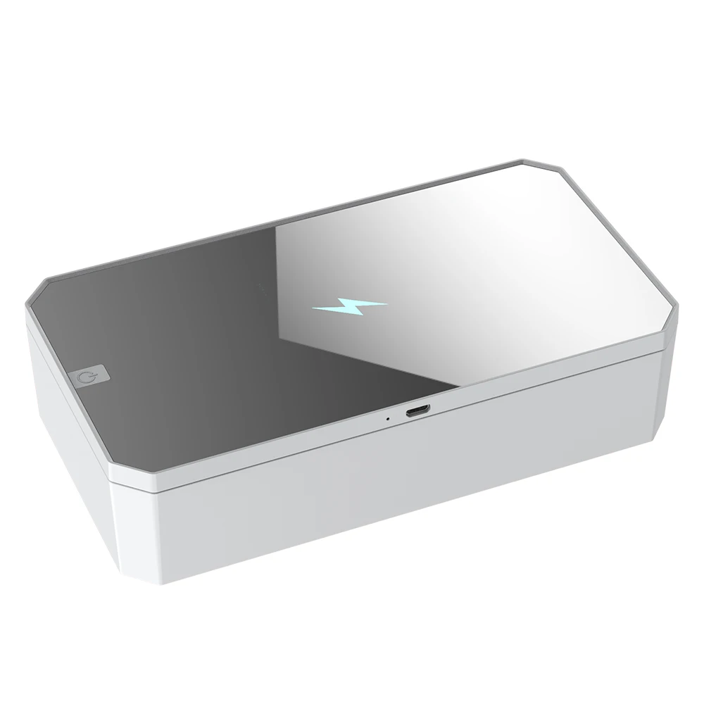 

10W Qi Wireless Charger Fast Charging Wireless Charger for iphone Xs Max X 8 Plu, White