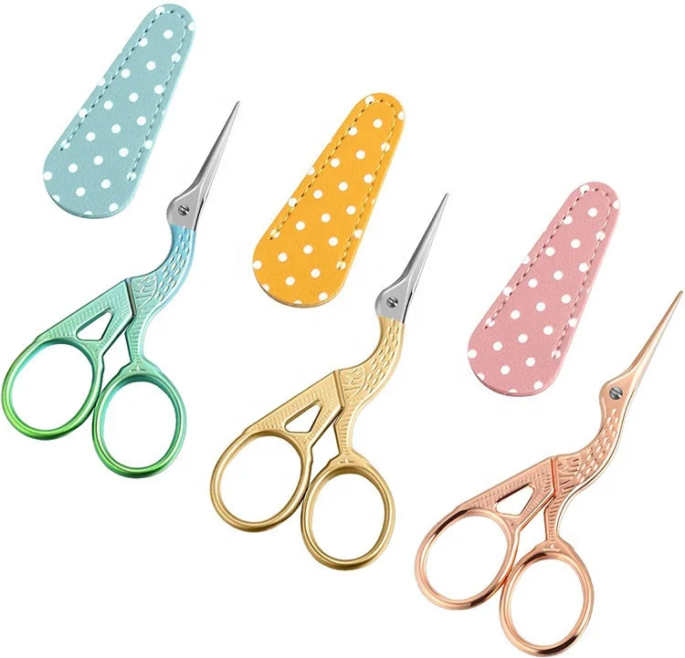 

High quality handmade scissors small vintage professional dressmake stainless steel embroidery multi-purpose strong cutting DIY
