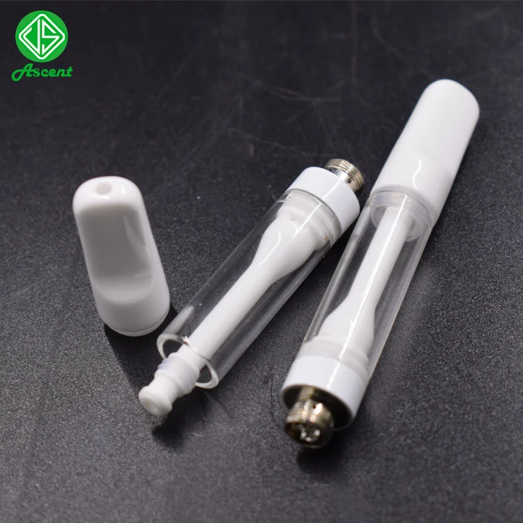 
High quality pure taste 510 all ceramic vape cartridge with 2 oval holes childhood design 