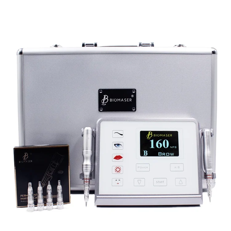 

P1 permanent makeup touch screen Biomaser Permanent Make Up Machine Kit, White,black colors available