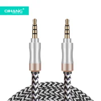 

3.5mm Jacket Nylon Braided Auxiliary Audio AUX Cable for phone