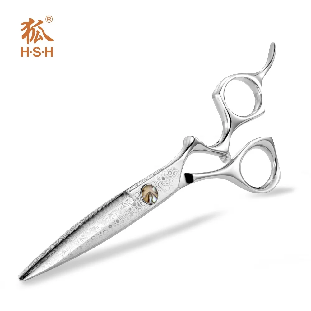 

DMS65 6.5inch damascus steel barber shears hair cutting shears hair beauty shears hairdressing scissors factory