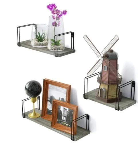 Venta al por mayor estanterias rusticas de madera-Compre online los