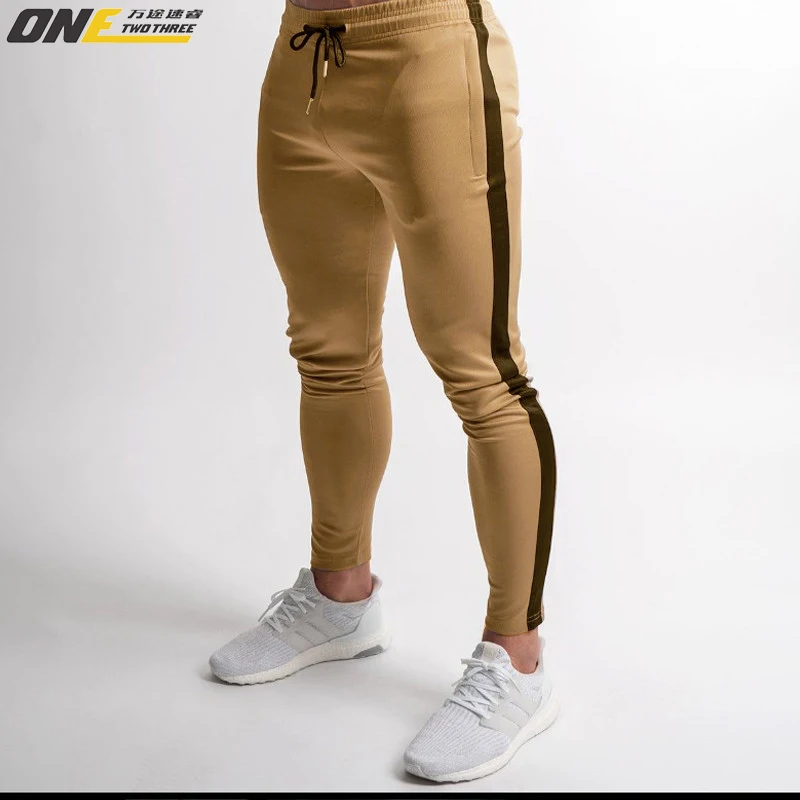 

Foreign trade sport pants Running trousers fitness training bottom European and American slim casual sport pants small leg pants, Customized color