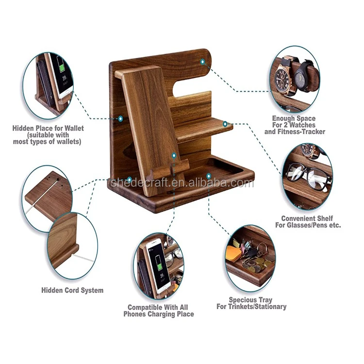 tablet stand wood