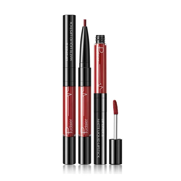 

Pudaier 16 color liquid matte lipstick velvet moisturizing lasting lip gloss