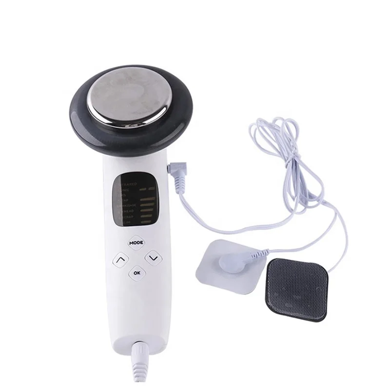

New Arrival 3 in 1 EMS Ultrasonic Vibration Massager Muscle Stimulator Far Infrared Body Slimming Weight Loss Beauty Device, White