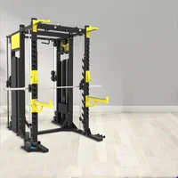 

High Weight Stack Gym Equipment Multi function Smith Machine Power Rack