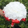 Flower Bride Holding Flowers Wedding Bubble Simulation Bouquet Pearl Holding Flowers