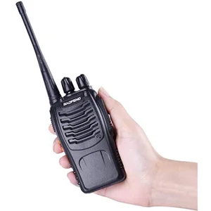 Baofeng BF-888s handheld walkie talkie UHF Rechargeable Two Way Radio with LED Flashlight