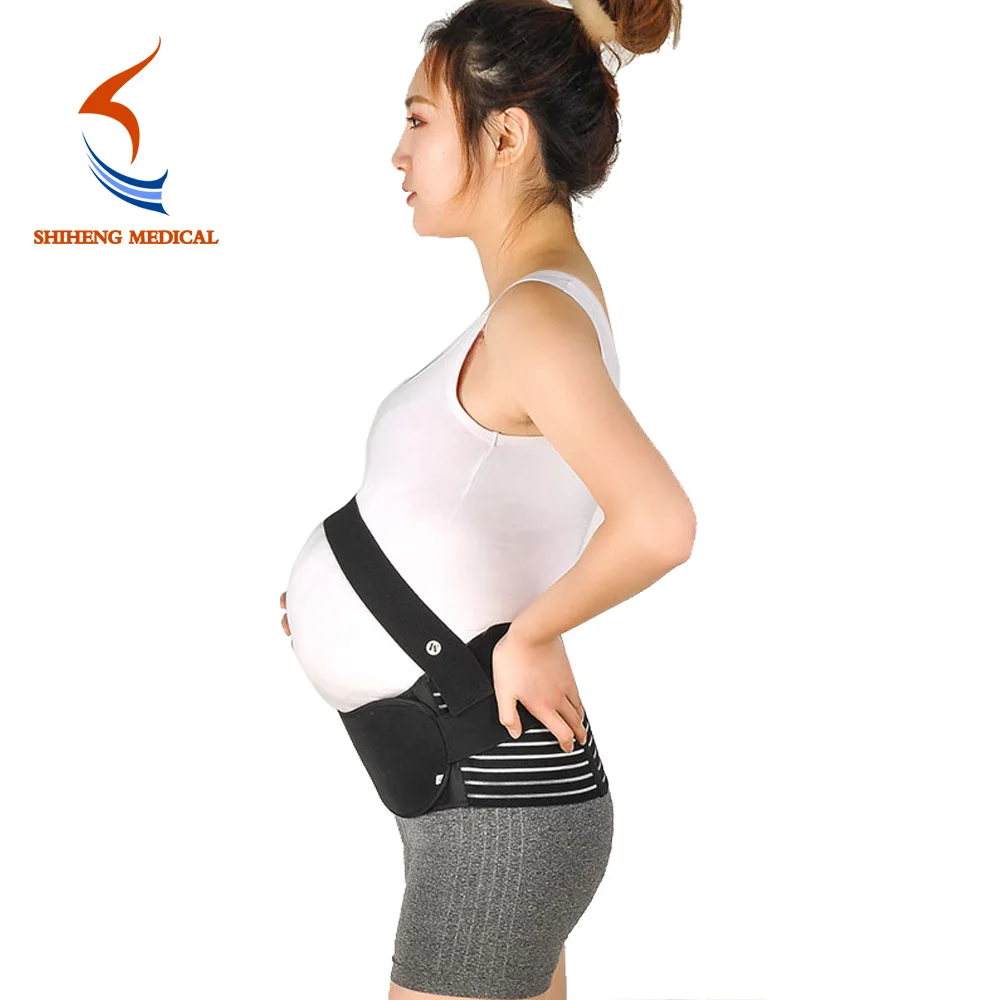 

Professional Maternity Pregnancy Belly Belt Double Support Strap For Pregnant Abdomen Belt, Black/white/skin