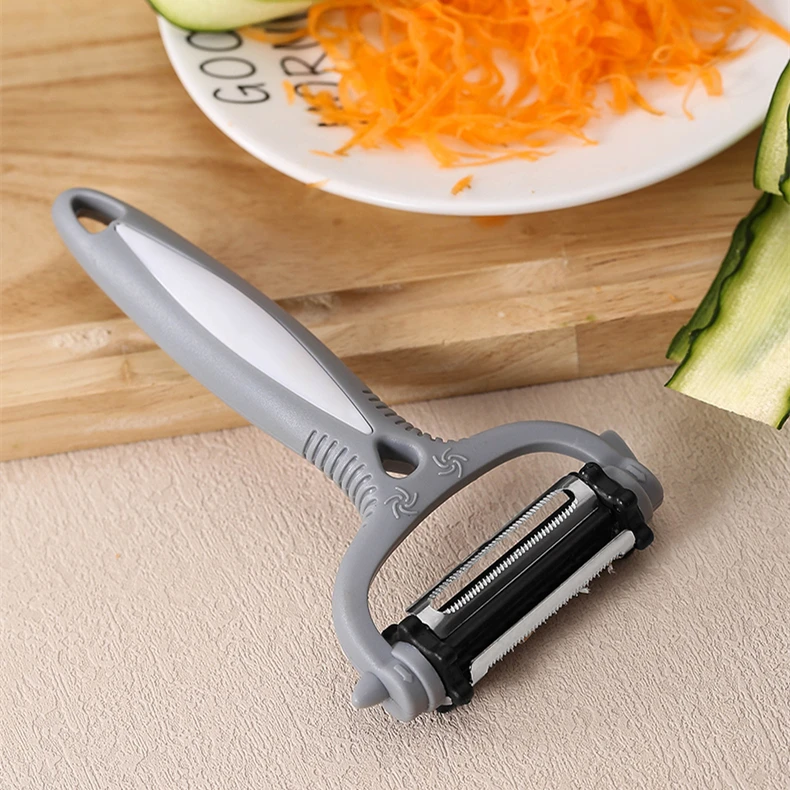 

Manjia Multifunctional 360 Degree Rotary Potato Peeler Vegetable Cutter Kitchen Accessories Fruit Melon Planer Grater