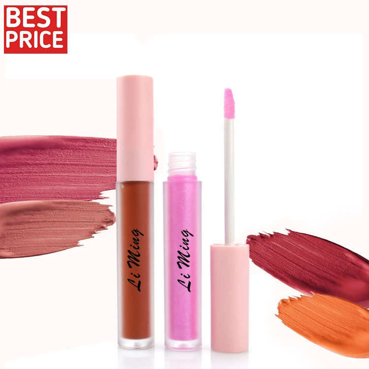 

High Quality 1Pcs 20 Color Long Lasting Matte Liquid Lipstick Portable Lipstick Matte Private Label Red Lipstick Matte