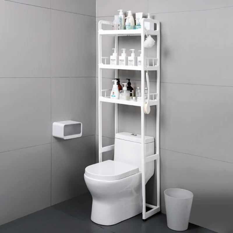 

Factory Wholesale toilet rack plastic multi layer toilet rack shelf bathroom rack storage