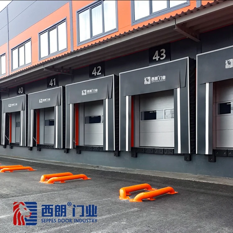
warehouse dock shelter mechanical dock seal for cargo 