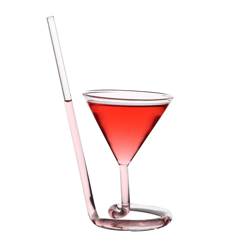 

Wholesale Borosilicate Wine Glass Cup Cocktail High Temperature Resistance Vampire Cup Fancy Cocktail Glass Cup