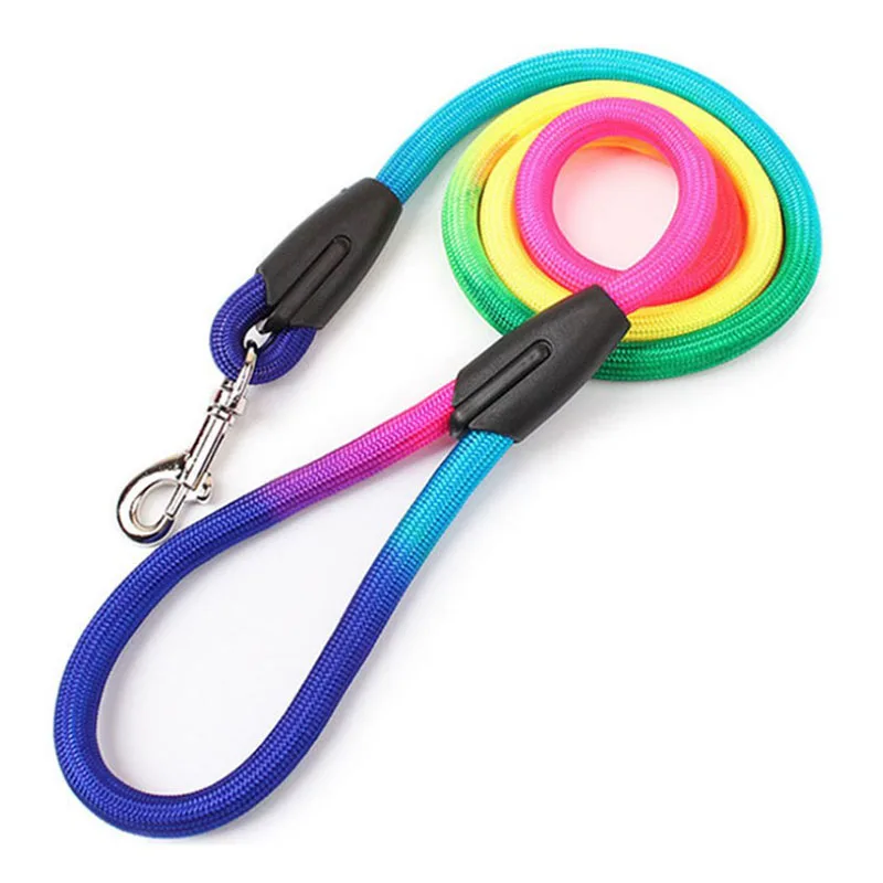 

Durable Nylon 1.2M Pet Dog Leash Walking Training Leash Cats Dogs Harness Collar Leashes Strap Belt Rope