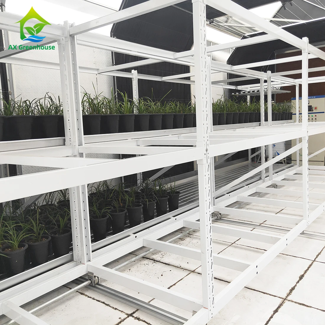 

ABS panel grow rack ebb and flow tables for nursery