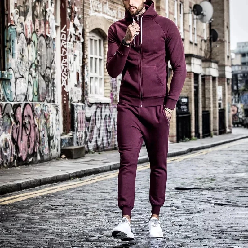 

Economical Custom Design 2020 Unisex sweatsuit Skinny Tracksuit Men
