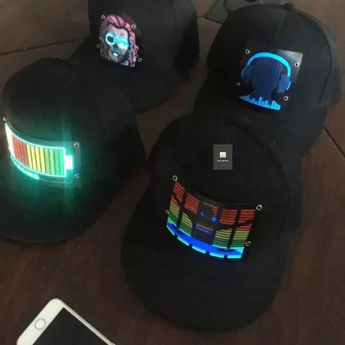 El Flashing Led Cap,Party Supplies 