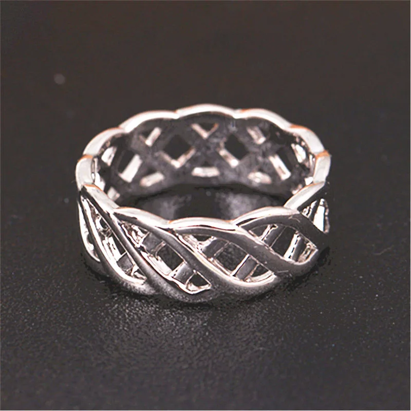 

2022 New Arrival Knot Ring Fashion Jewelry Stainless Steel Knot Rings For Women Daily Life Free Shipping Cheap Wholesale Item