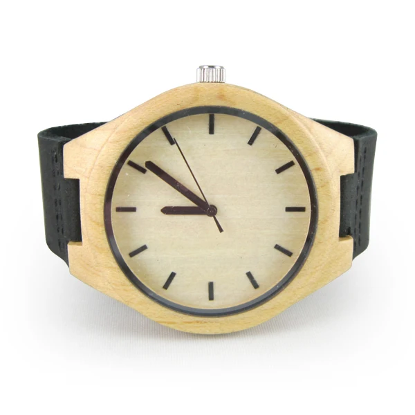 

High quality handmade wooden watches simple fashion unisex watches