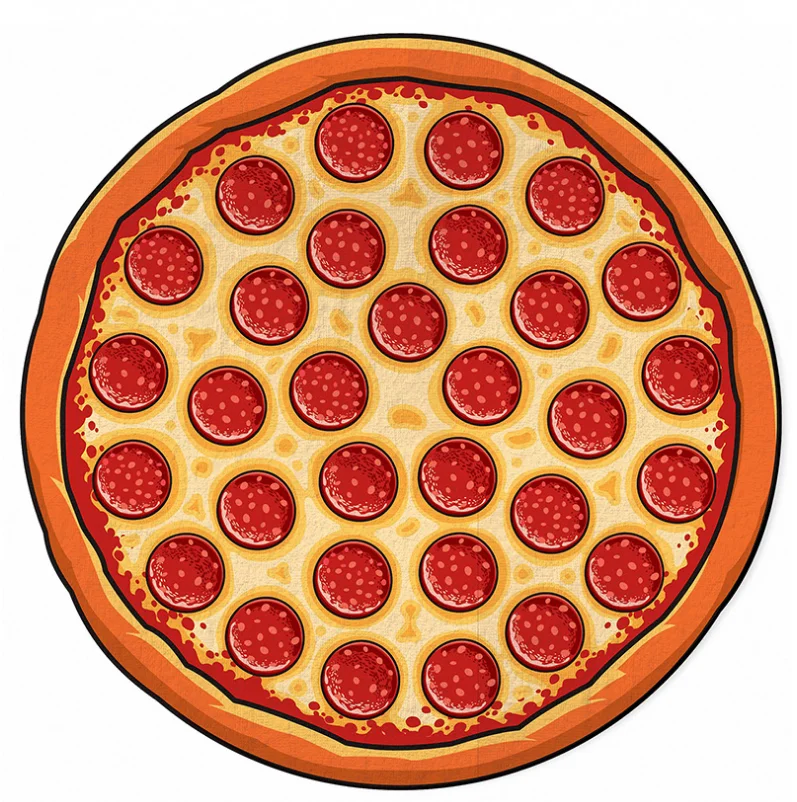 

factory wholesale simulation beach towel microfiber digital printing creative beach mat gift customization