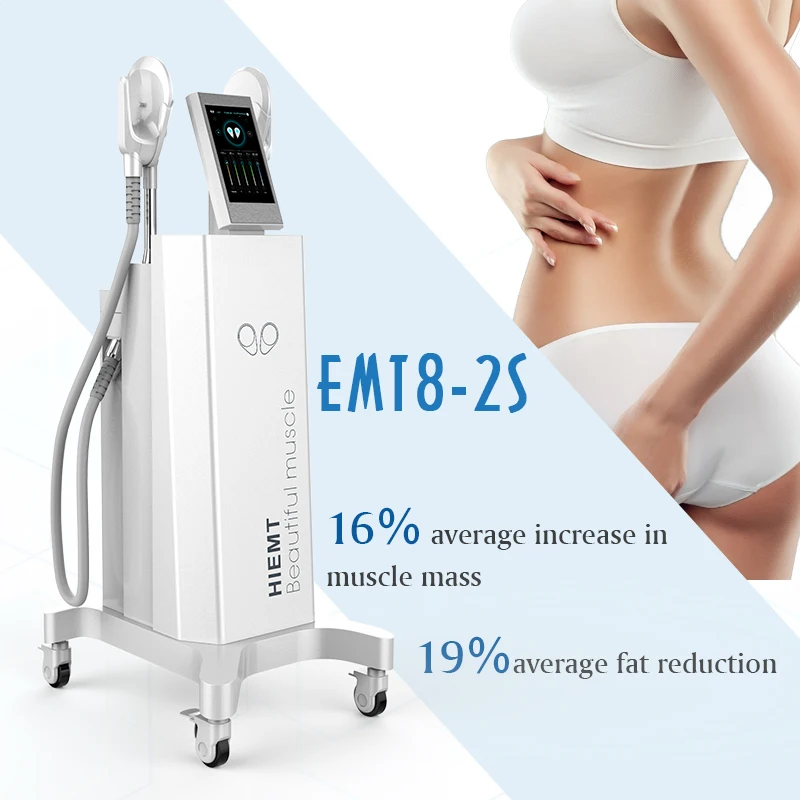 

Emslim muscle stimulator newangel burn fat slim beautiful body sculpting builder machine HIEMT