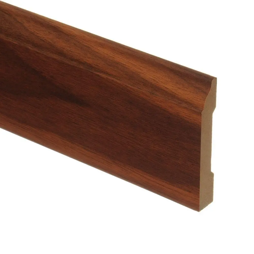 
MDF 80mm Decorative Wall Panel Board Skirting for Flooring Use 