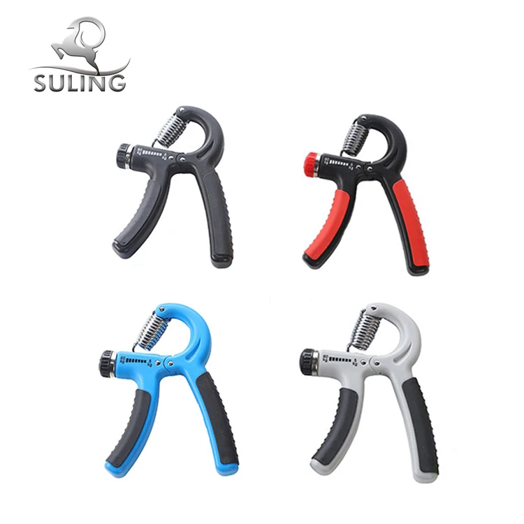 

Best selling grip fitness equipment of hand grip, Black,red,blue,gray
