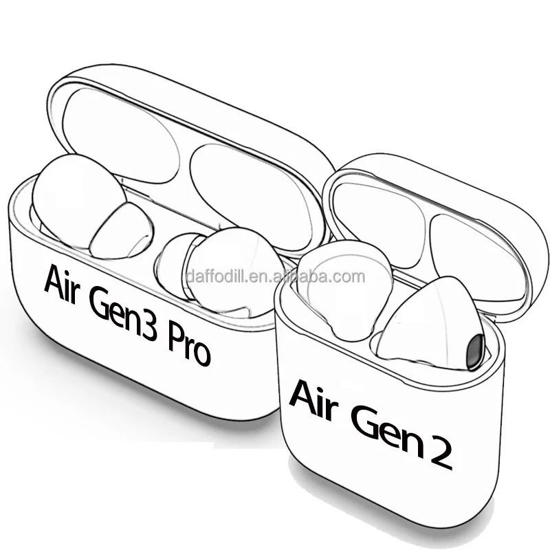 

Hot Selling Best Quality With Logo Rename Gps Air Podding Pro Earphone 1:1 Appl Airpodes Pro 3 Air Pro Gen 2 3 Airpodes 3