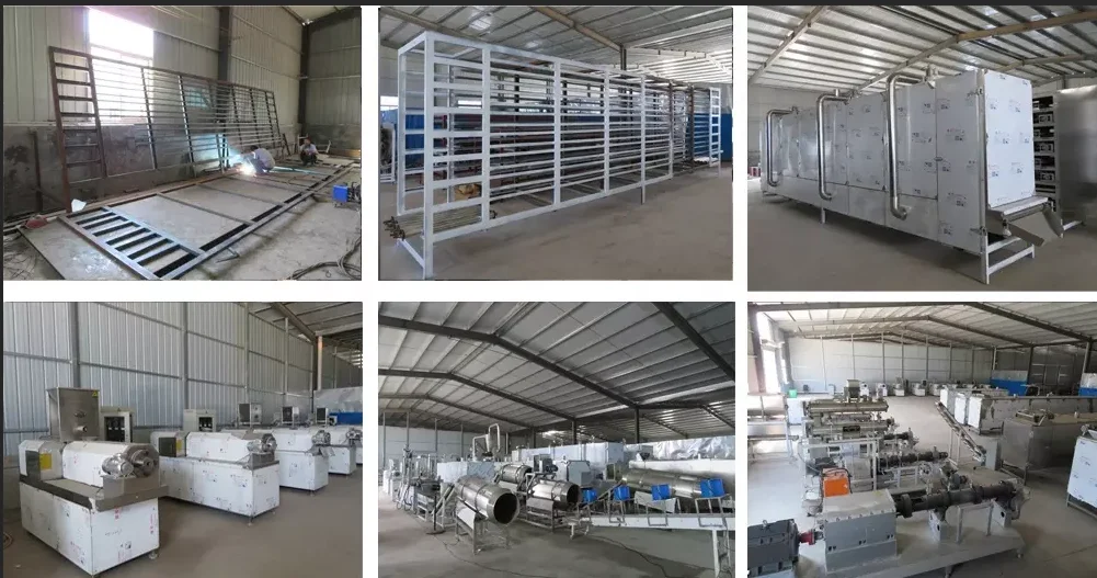 Puffed round cake food production line