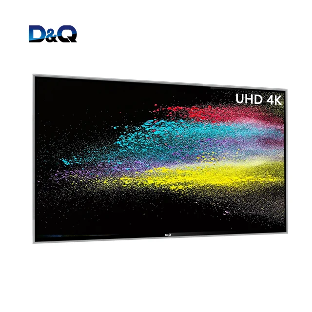 

D&Q TV-Big flat screen 75 inch televisores smart tv 4kUSB Interface Type led tv