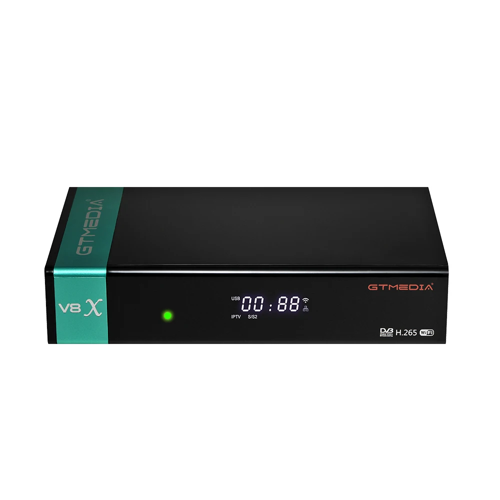 

2020 New Arrive GTmedia V8X Satellite Receiver Support DVB-S S2 S2X BISS auto roll PowerVu Youtube Youporn Built-in 2.4G WIFI