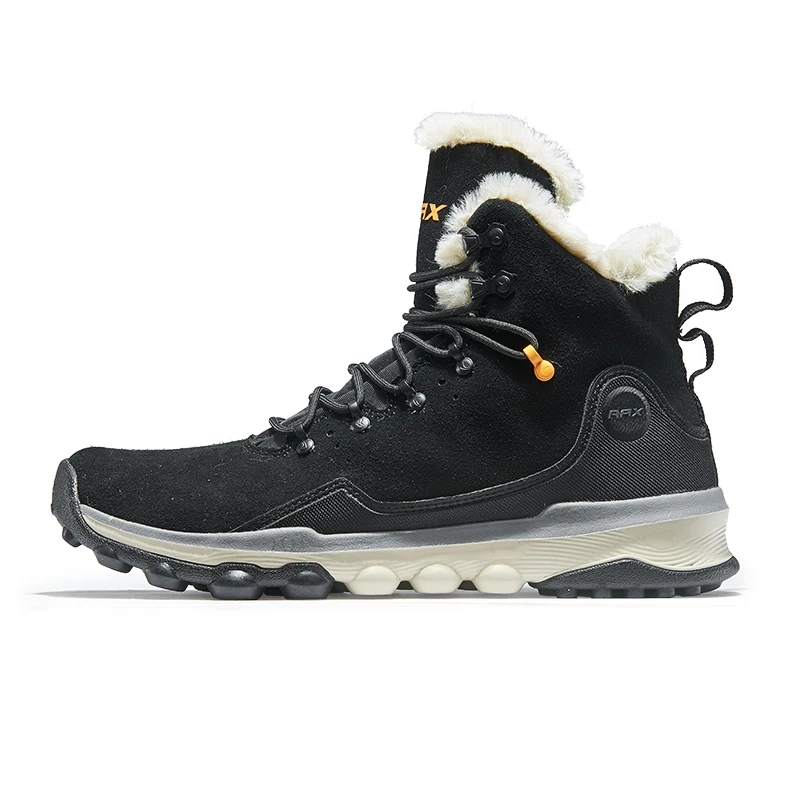 
RAX Men Hiking Shoes Snow Boots Backpacking Antiskid Winter Warm Boots Outdoor Walking Shoes 