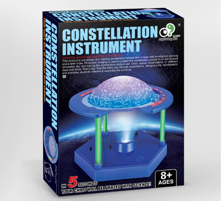 Kids Diy Constellation Projector Astronomy Astrology Watch Learning