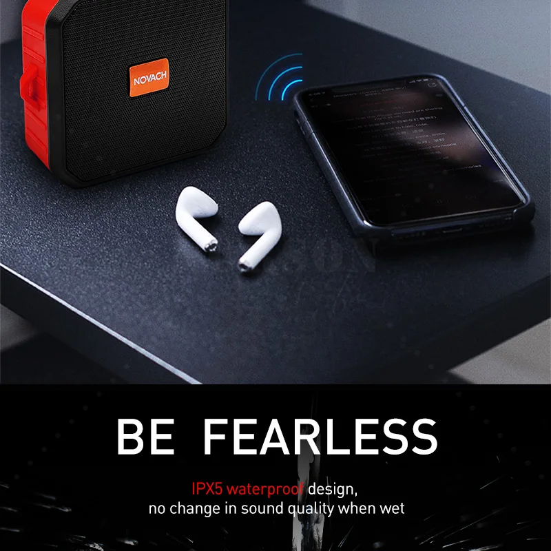 2020 Latest IPX5 Waterproof Bluetooth Speaker With Rich Bass Outdoor Sport Speaker - ANKUX.COM