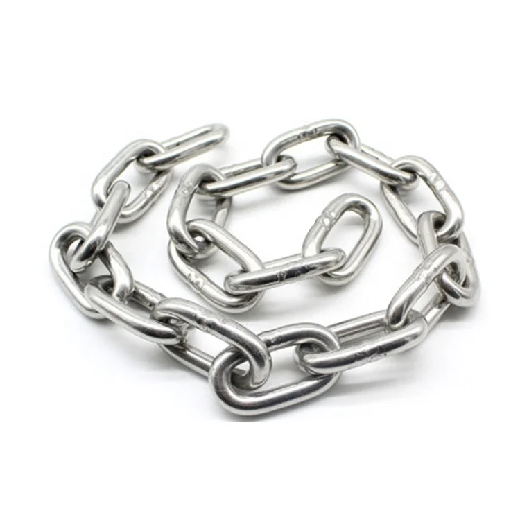 
High quality DIN 766 304 316 stainless steel link chain 