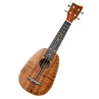 

Top Solid Koa Acacia Concert Ukulele Hawaii 4 string guitar