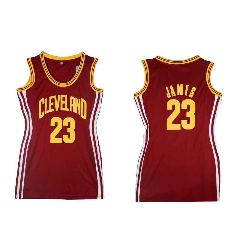 Bulls Custom Women's Jersey Plus Size Jersey Dress Women's Slimming