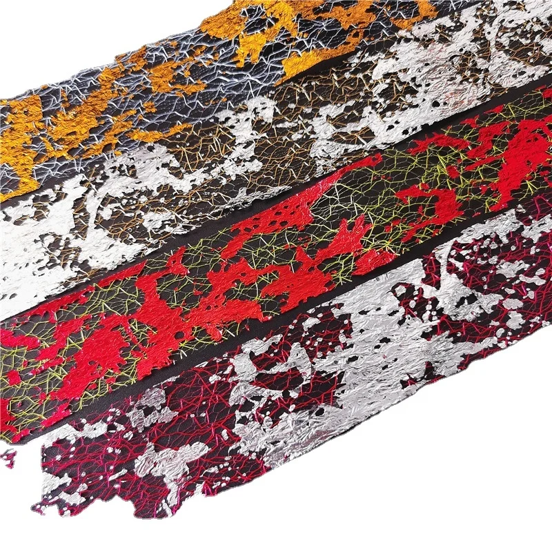 

2021 Silver Gold  Colorful Foil Net for Nail Art Sticker Nail Art Decoration