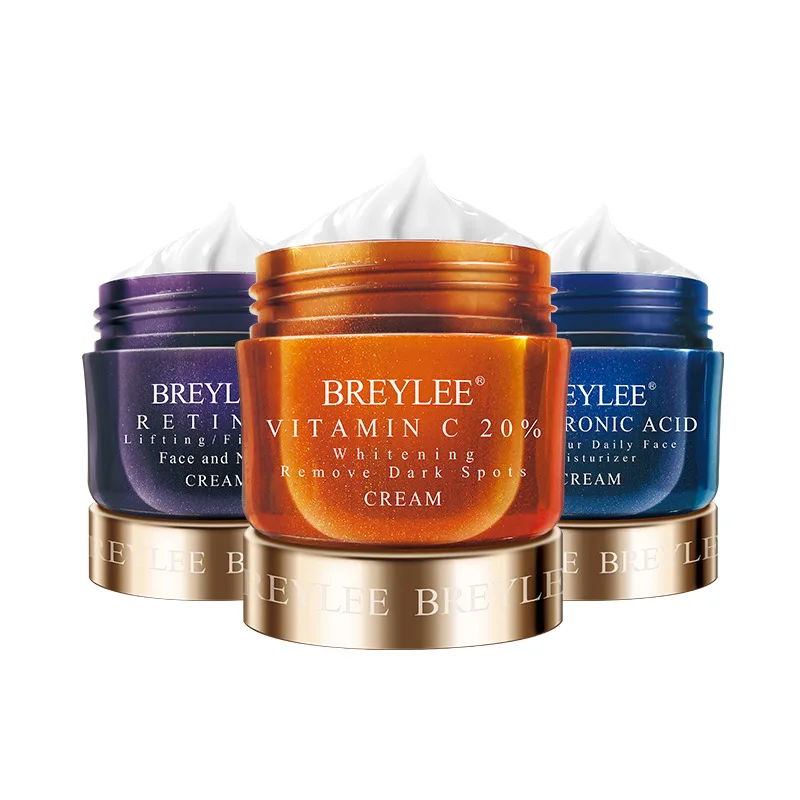 

BREYLEE Vitamin C/hyaluronic acid/Retinol whitening eye dark circle cream anti puffiness anti wrinkle 40g B1