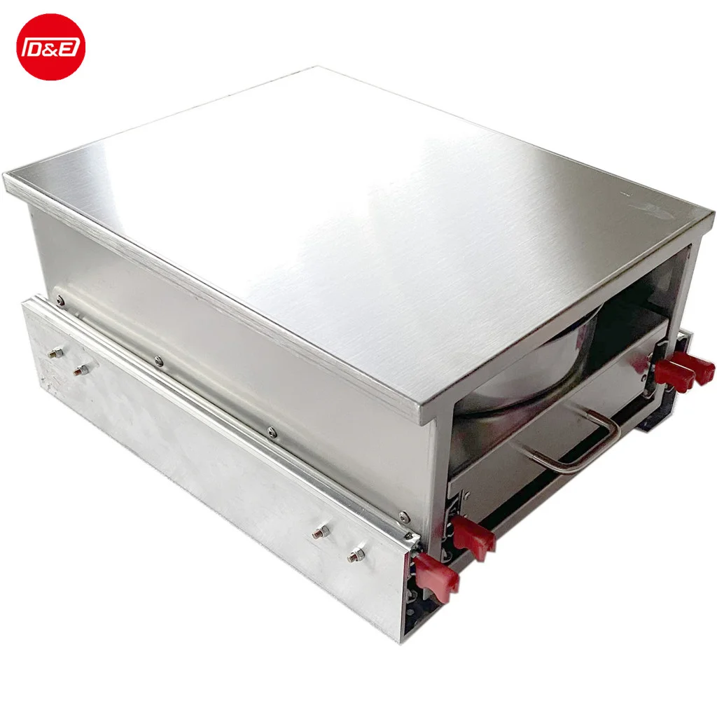 

Safety and Health Trailer Extraction Gas Stove with Storage Desk RV Outdoor LPG Gas Stove