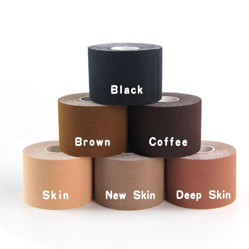 

6 Colors Boob Tape Nude Beige Black Tan Uplift Booby Tape Waterproof Women Breast Lift Breast Tape In Stock