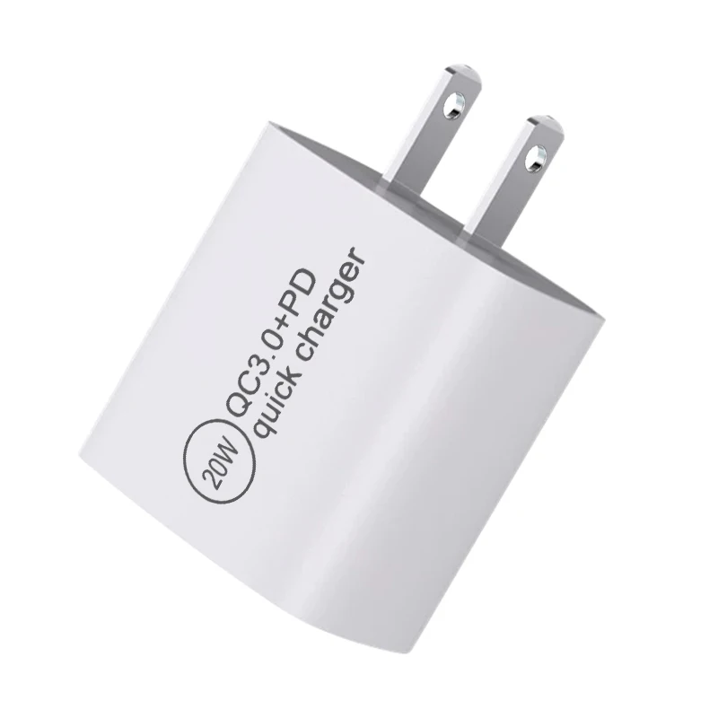 

Manufacturer Customized USA Mobile Original Plug Usb C Pd 20w Small Wall Travel Charger For Iphone 12