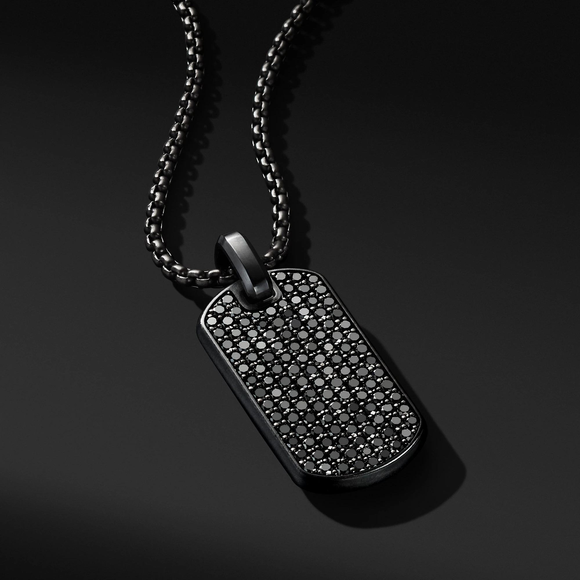 Fashion Jewelry Black Charm Pendant Men Stainless Steel Necklace - Buy ...