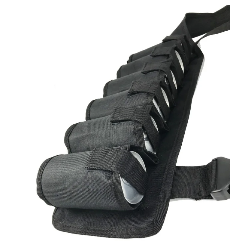Outdoor Portable Beer Can Belt Vest 12 Beverage Waterproof Adjustable